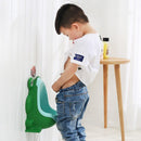 Animal Cartoon Design Baby Kid Potty Trainer - Wall-Mounted Toilet Urinal Pee Trainer For 0-6 Ages - Gear Elevation