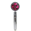 High Pressure Showerhead, Hand held with Fan, Built-in Filter, Turbo Propeller