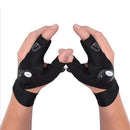 Outdoor LED Flashlight Gloves, Camping Fishing Accessories, Gifts for Men Dad Husband Him