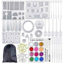 DIY Handmade Crystal Glue Silicone Mold Set