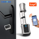 Multi-functional Biometric Cylinder Smart Door Lock
