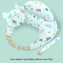 Multifunction Nursing Pillow - Breastfeeding Pillows for Mom and Baby with Adjustable Waist Strap and Removable Cotton Cover