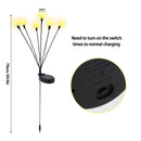 Solar Solar Firefly Lights - LED Outdoor Waterproof Lights for Garden, Lawn