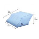 2-IN-1 Leg & Knee Relief Wedge Cushion with Deluxe Valve Upgrade