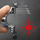 Slingshot Laser High Precision Outdoor Hunting Resin Bow Catapult with Rubber Band