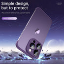 Frameless Bumper with Glass Lens Protector -  Shockproof Phone Cover On iPhone 12 13 and 14
