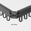Retractable Cloth Drying Rack, Folding Clothes Hanger, Wall Mount