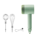 Wireless Electric Hand Mixer - 3 Speeds High Power Cordless Electric Blender for Kitchen Cooking, Baking Cake, Egg Cream, and Yeast Dough