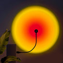 LED Sunset Lamp - Neon Light Projector Photography Wall Atmosphere for Bedroom Living Room Decor Gift