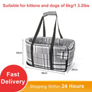 Pet Armrest Safety Seat - Pet Car Seat Travel Bag Suitable for Small Dogs and Cats