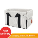 Pet Armrest Safety Seat - Pet Car Seat Travel Bag Suitable for Small Dogs and Cats