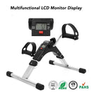 Pedals Exercise Bike Portable - Foldable Pedal Exerciser with Digital LCD Display
