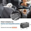 Pet Armrest Safety Seat - Pet Car Seat Travel Bag Suitable for Small Dogs and Cats
