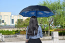 Inverted Umbrella C-Shaped Handle, Anti-UV Waterproof Windproof Rain Umbrella