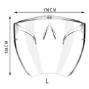 Style & Protect™ Face Shield - Transparent Glass Cover