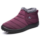 Women's Boots Slip On Winter Shoes, Waterproof Ankle Boots - Gear Elevation