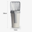 New Cat Litter Shovel, Pet Litter Sifter, Sand Cleaning Pet Scooper with Waste Container