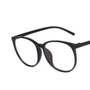 Transparent Anti Blue Light Computer Glasses Round for Women