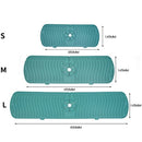 Silicone Kitchen Faucet Mat, Faucet Splash Catcher, Keep Kitchen and Bathroom Sinks Dry