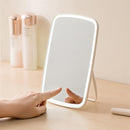 Touch-Sensitive Portable Makeup Mirror - With LED Brightness, Adjustable and USB Rechargeable