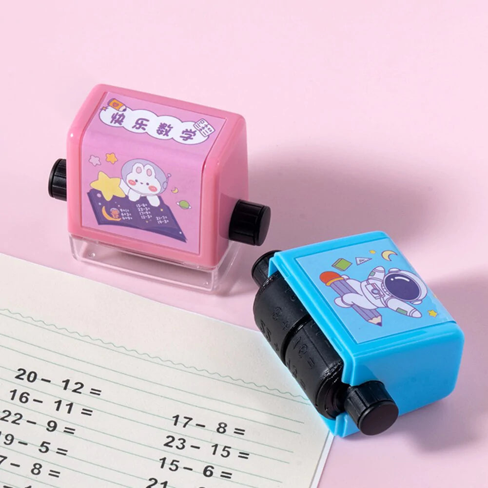 Smart Math Roller Stamps, Addition And Subtraction Questions - Stamp W