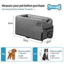 Pet Armrest Safety Seat - Pet Car Seat Travel Bag Suitable for Small Dogs and Cats