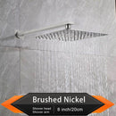 Brushed Golden Rainfall Shower Head