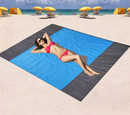 Waterproof Beach Mat - Big & Compact Sand Free Mat Quick Drying, Lightweight & Durable