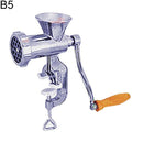 Hand Crank Meat Grinder - Multifunction Handheld Meat Mincer, Sausage, & Noodles Grinder