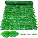 Artificial Privacy Leaf Fence Screen - Greenery for Outdoor Garden Yard Terrace Patio Balcony