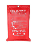 Emergency Fire Blanket - 1M x 1M Sealed Fire Blanket