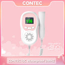 Fetal Heartbeat Doppler - Heart Beat Monitor Backlight LCD Pink Color with 2Mhz 3mhz 8Mhz