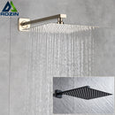 Brushed Golden Rainfall Shower Head