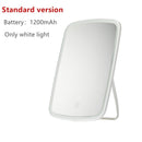 Touch-Sensitive Portable Makeup Mirror - With LED Brightness, Adjustable and USB Rechargeable