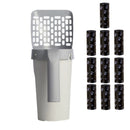 New Cat Litter Shovel, Pet Litter Sifter, Sand Cleaning Pet Scooper with Waste Container