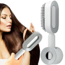 Quick Self Cleaning Hair Comb, Women's Hair Brush with Air Cushion, for Scalp Massage