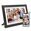 Digital Photo Frame - 10.1 Inch Wi-Fi Digital Picture Frame Easy to Share Videos via Frameo APP, Auto-Rotate & Wall Mountable
