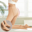 Women Winter Warm Fleece Leggings - High Waist Thermal Tights, Stockings for Women, Ladies with Fake Translucent Pantyhose