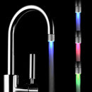 7 Color-Changing Glow LED Faucet Light for Bathroom Kitchen Tap Sink, Temperature-sensitive