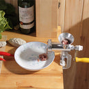 Hand Crank Meat Grinder - Multifunction Handheld Meat Mincer, Sausage, & Noodles Grinder