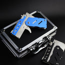 Rubber Band Toy Gun with Keychain - Outdoor Shooting Game for Kids & Adults