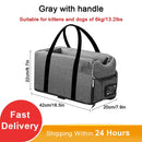 Pet Armrest Safety Seat - Pet Car Seat Travel Bag Suitable for Small Dogs and Cats