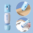 Thermal Paper Correction Fluid - Security Stamp Identity Protection Roller Stamper with Unboxing Knife