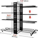 Kitchen Pan Organizer w/ 8 Adjustable Non-slip Tiers