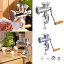 Hand Crank Meat Grinder - Multifunction Handheld Meat Mincer, Sausage, & Noodles Grinder