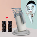 New Cat Litter Shovel, Pet Litter Sifter, Sand Cleaning Pet Scooper with Waste Container