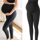 High Waist Maternity Leggings for Belly Support Body Shaper Trousers