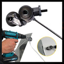 Electric Drill Plate Cutter - Metal Nibbler Drill Attachment with Adapter