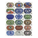 Lampadaire en mosaïque marocaine fait à la main