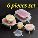 Universal Silicone Stretch Lids 6pcs.